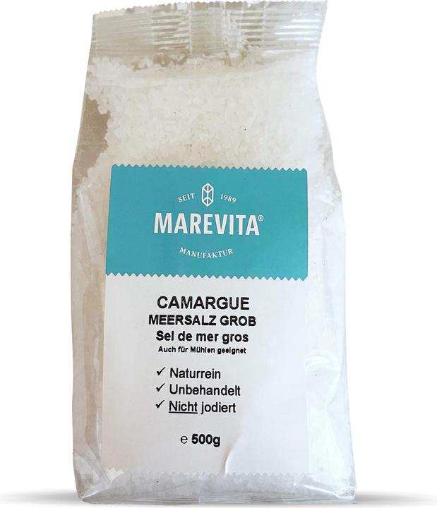 Biovita Marevita Sel de mer gros Camargue, France (500 g)