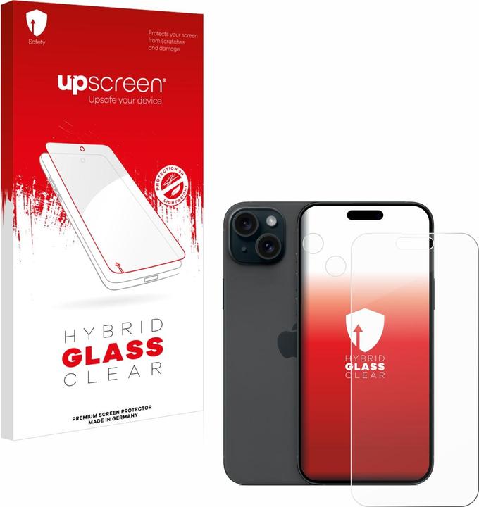 Produktbild upscreen Scratch Shield Panzerglasfolie (1 Stück, Apple iPhone 15 Plus)