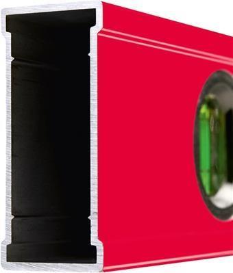Actual product image BMI Spirit level SUPERSTAR 100 cm red aluminium ± 0.5 mm/m with magnet (100 cm)