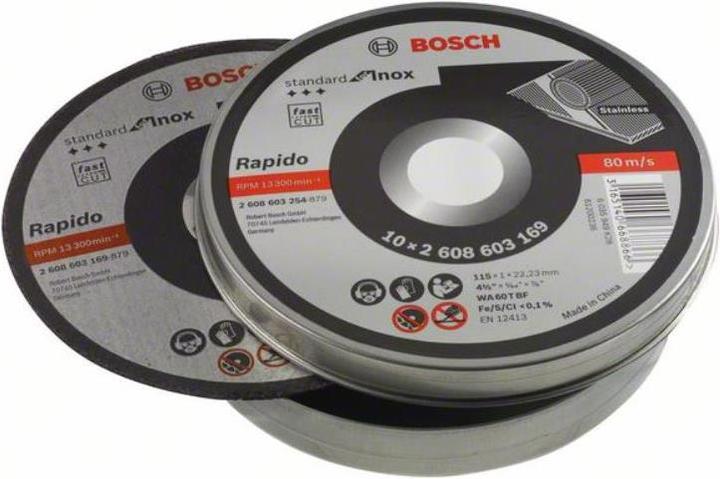 Produktbild Bosch Professional Zubehör PRO Stainless Steel and Metal Trennscheibe, 115 x 1 x 22,23 mm