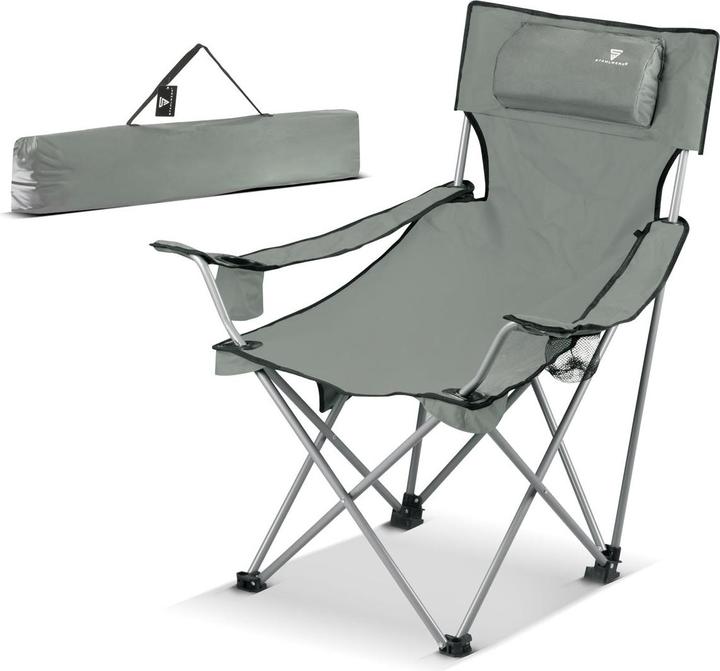Image du produit Stahlwerk Chaise de camping Chaise de jardin Chaise pliante Chaise de pêcheur Fauteuil pliant