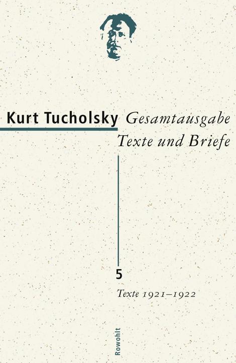 Produktbild Texte 1921 - 1922 (Deutsch, Kurt Tucholsky, 1999)