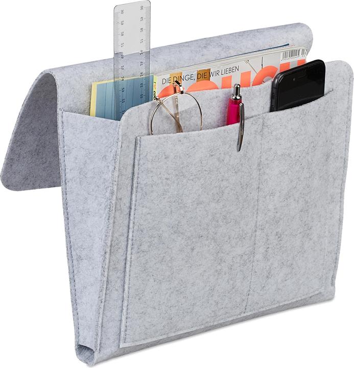 Image du produit Relaxdays Poche-de-lit (1 x, 28 x 5 x 26 cm)