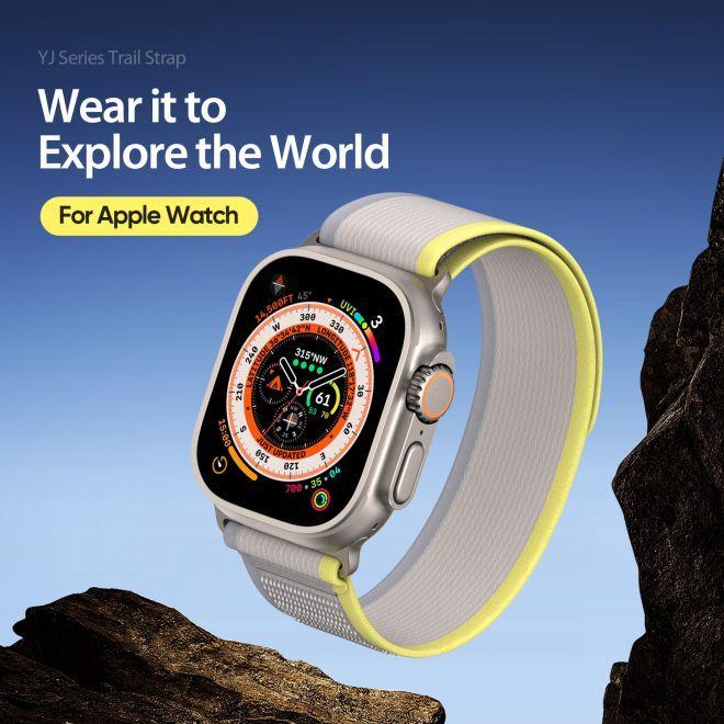 Actual product image Dux Ducis Velcro Sports Strap for Apple Watch 8 / 7 / 6 / SE / 5 / 4 / 3 / 2 / 1 (38, 40, 41 mm) Str (41 mm, 38 mm, 40 mm, Nylon)