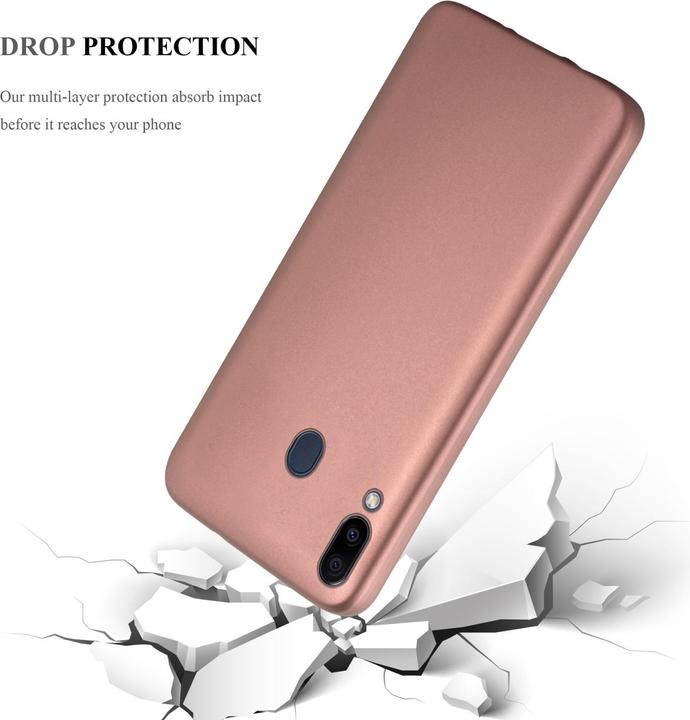 Image du produit Cadorabo Couverture métallique mate TPU (Samsung Galaxy M20)