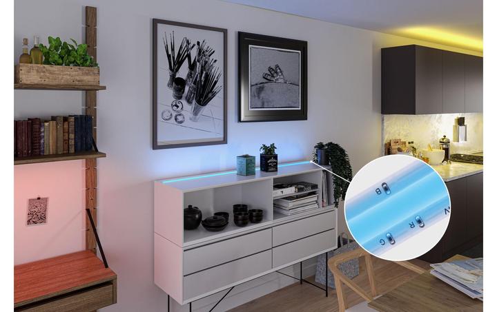 Actual product image Paulmann SimpLED COB Stripe Set (RGB, 150 cm, Indoor)