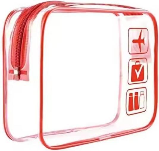 Actual product image Swissdetector Trousse de voyage élégante et transparente (Manicure set)