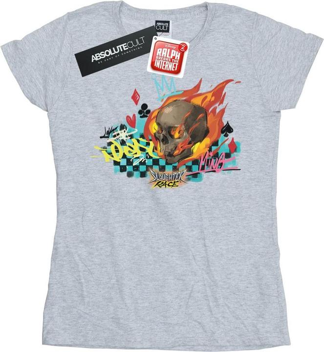 Immagine prodotto Disney Wreck It Ralph Race Skull Maglietta Donna (XL)