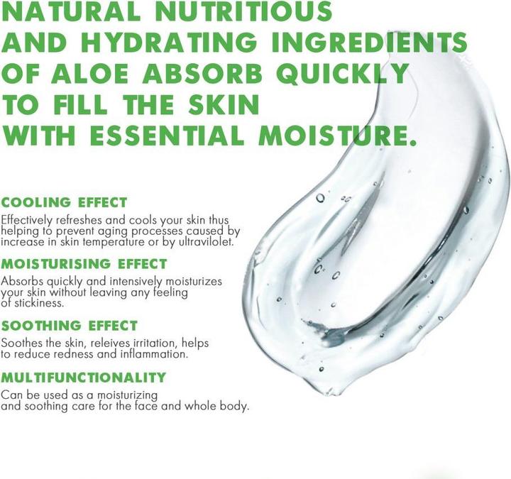Produktbild JKosmec Aloe Vera Soothing Gel (Körpergel, 300 ml)