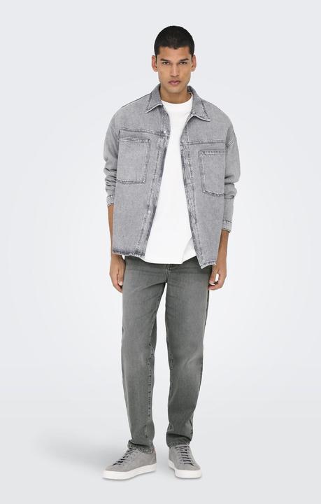Produktbild Only & Sons ONSYOKE Mittlere Taille Verjüngt Jeans Relaxed Fit Jeans (34)