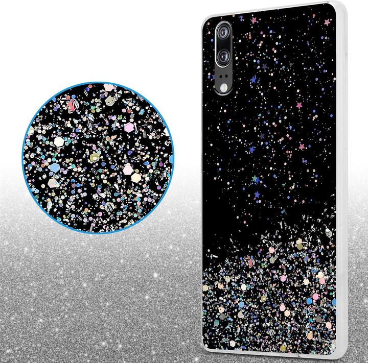 Produktbild Cadorabo TPU Cover funkelnder Glitter (Cubot P20)