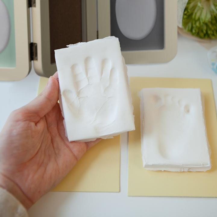 Image du produit Relaxdays Kit de moulage en plâtre pour bébé