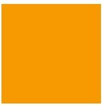 Produktbild eurokraft pro Kippbehälter für Späne, mit Polyamidrädern, Volumen 0,3 m³, gelborange (300 l)