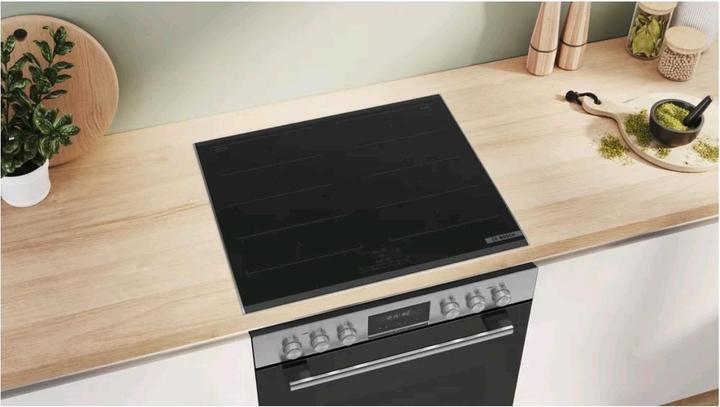 Produktbild Bosch Hausgeräte Built-in cooker set, HEG578BB4 + NXX675CB5E, Built-in cooker, Flex induction hob, HND679LS62