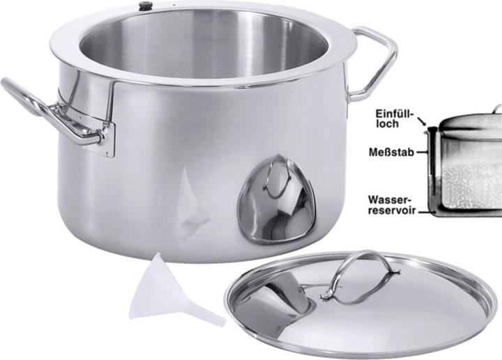 Produktbild Contacto Serie Simmertopf l, hochglänzend mit Deckel (18 cm, Kochtopf)
