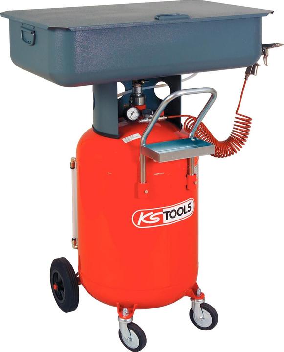 Immagine prodotto KS Tools Stazione mobile di pulizia per piccoli pezzi, 60 litri (8.60 bar, 60 l)