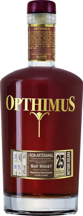 Produktbild Opthimus Rum 25 Years A.S. Single Malt Finish (1 x 70 cl)