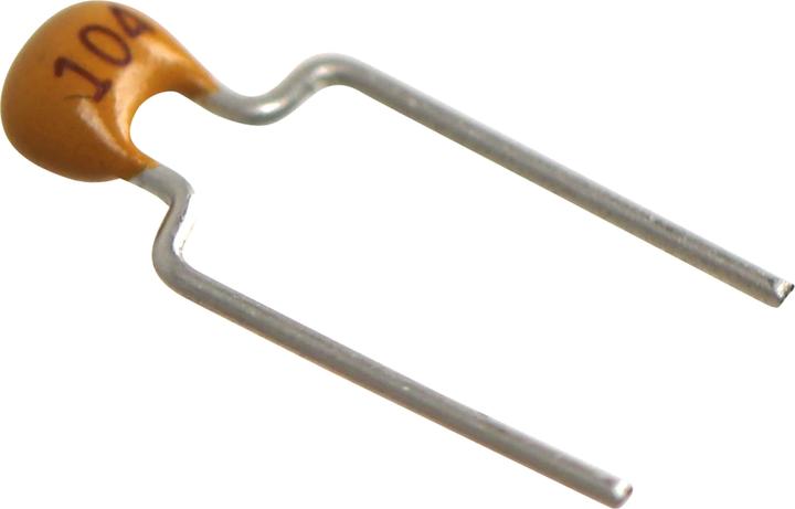 Produktbild Eneroid Keramik-Vielschicht-Kondensator, 100 nF, 50 V, RM 5, 10 %