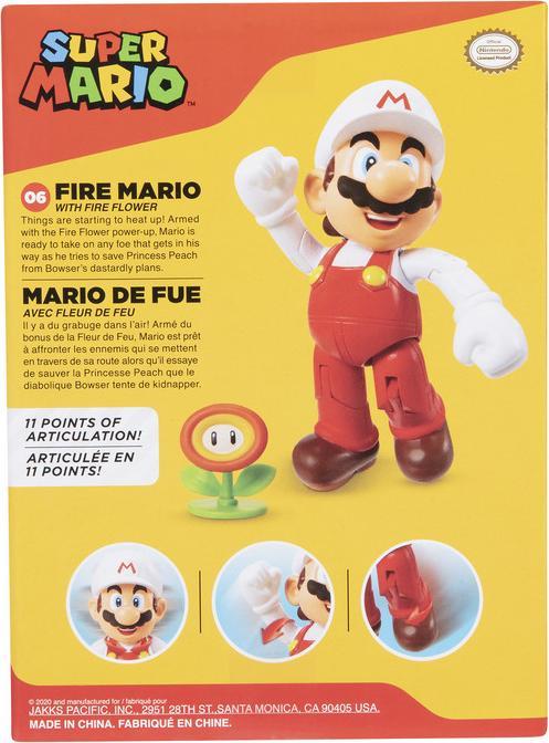 Actual product image Jakks Pacific Fire Mario - Figure