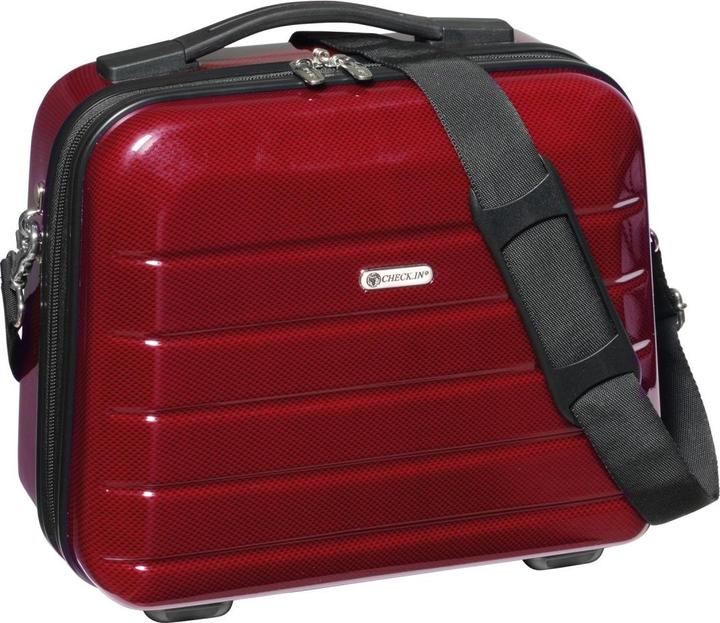 Immagine prodotto Check.In London 2.0 - Astuccio per cosmetici rosso (14 l)