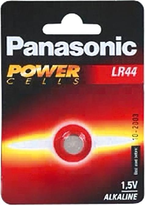 Produktbild Panasonic Micro Alkali LR44 (1 Stk., LR44, 105 mAh)