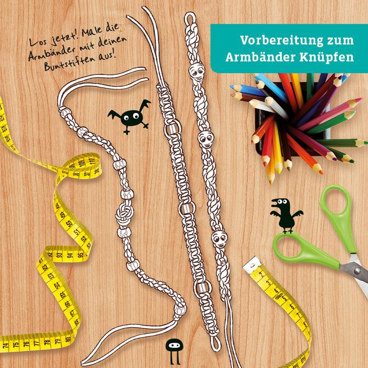 Produktbild Kosmos Armbänder knüpfen