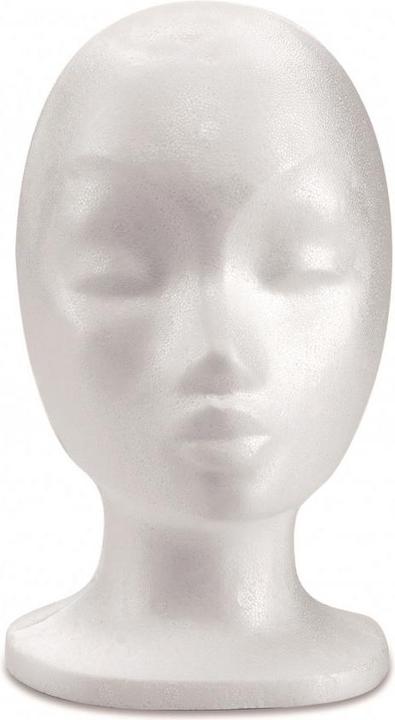 Produktbild Glorex Styroporkopf Mädchen 28cm