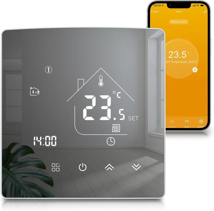 Immagine prodotto Beok controls Termostato scaldabagno, 1pc WIFI