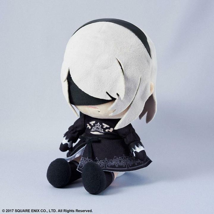 Actual product image Square Enix NieR Automata peluche 2B (YoRHa No.2 Type B) 20 cm (20 cm)