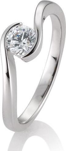 Produktbild Breuning Ring Schwung 0,40-0,60 ct. (58, 585/14 K Gold)