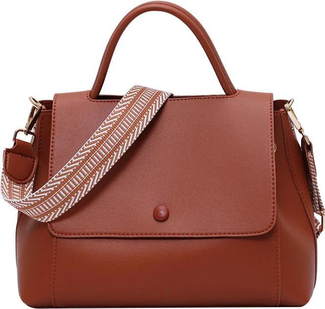 Only-Bags.Store Borse Casual Big Bags in pelle tinta unita in stile designer