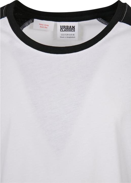 Produktbild Urban Classics Girls Contrast Raglan Longsleeve - 19573 (110)