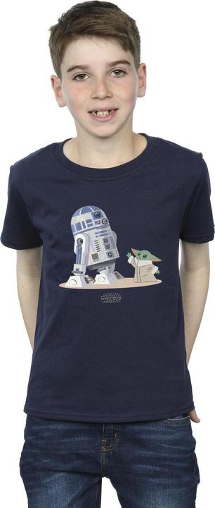 Produktbild Star Wars The Mandalorian R2D2 And Grogu TShirt Jungen (128)