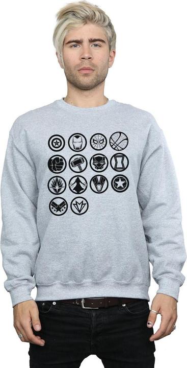 Produktbild Avengers Infinity War Icons Assemble Baumwolle Sweatshirt (XXL)
