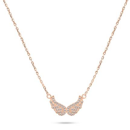 Image du produit Brilio Silver - Délicat collier d'ailes d'ange en bronze NCL84R