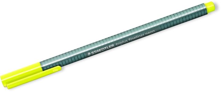 Actual product image Staedtler 334 Fineliner triplus neon yellow (Neon yellow, Grey, 1 x)