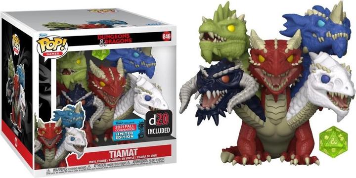 Actual product image Funko Pop! Dungeons & Dragons Tiamat (846) EXM