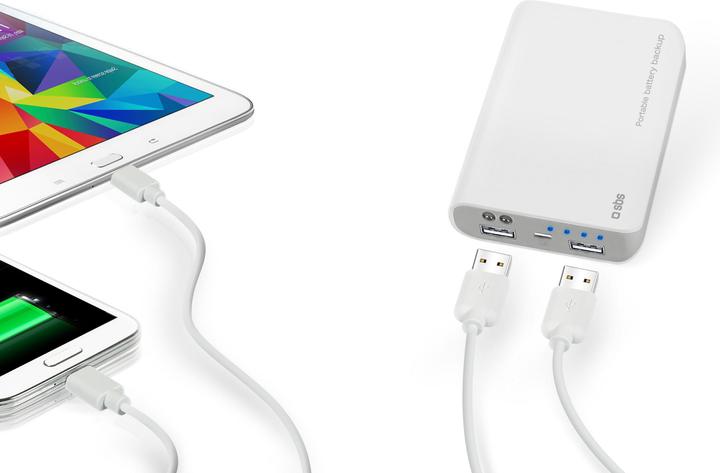 Actual product image SBS Power Bank 7.800 mAh for tablet and smartphone (7000 mAh, 25.90 Wh)