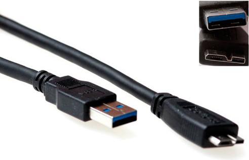 Advanced Cable Technology SB3029 1m USB A Micro-USB B Männlich Männlich Schwarz USB Kabel (1 m, USB 3.2 Gen 1)