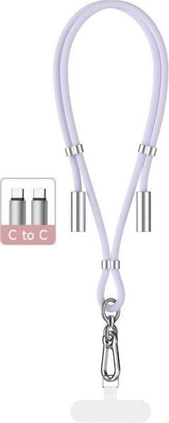 Actual product image MU Style PowerLoop Series 2in1 Universal Handykette mit USB C Kabel