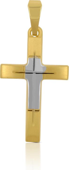 Actual product image Muau Cross (750, White gold, 18K yellow gold)