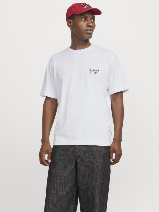 Produktbild Jack & Jones Joraustin Font Tee Ss C.N Styd Aw24 (XXL)