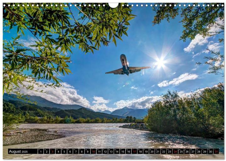 Produktbild :Flugzeugkalender (Wandkalender (A3, Deutsch)