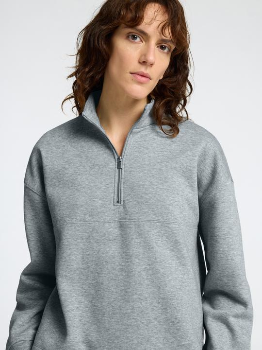 Image du produit Selected Femme Sweat-shirt à col haut avec fermeture éclair (M)