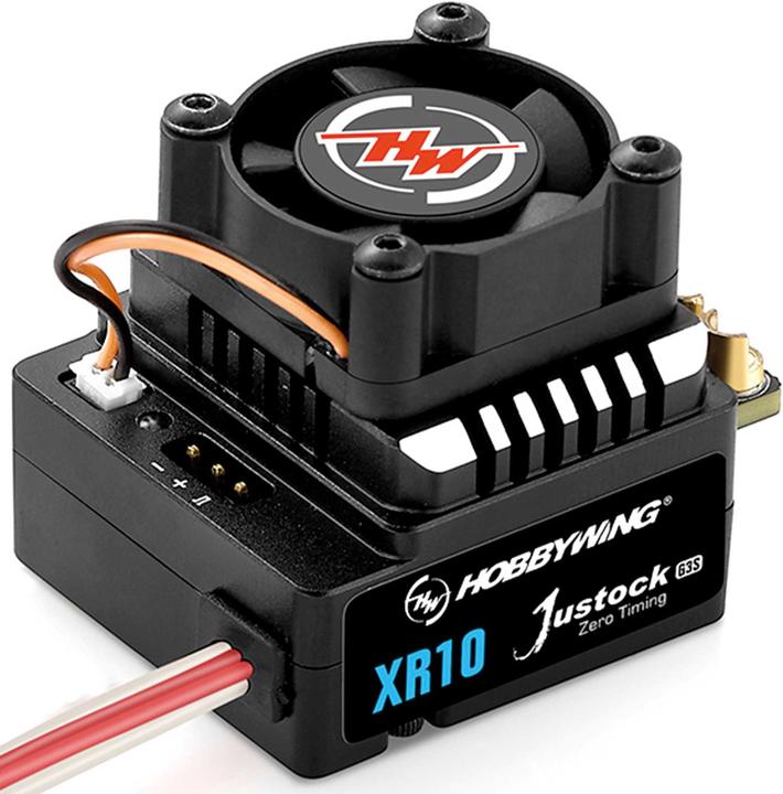 Produktbild Hobbywing Xerun XR10 Justock G3S Brushless Regler 60A, 2s-3 LiPo, BEC 4A