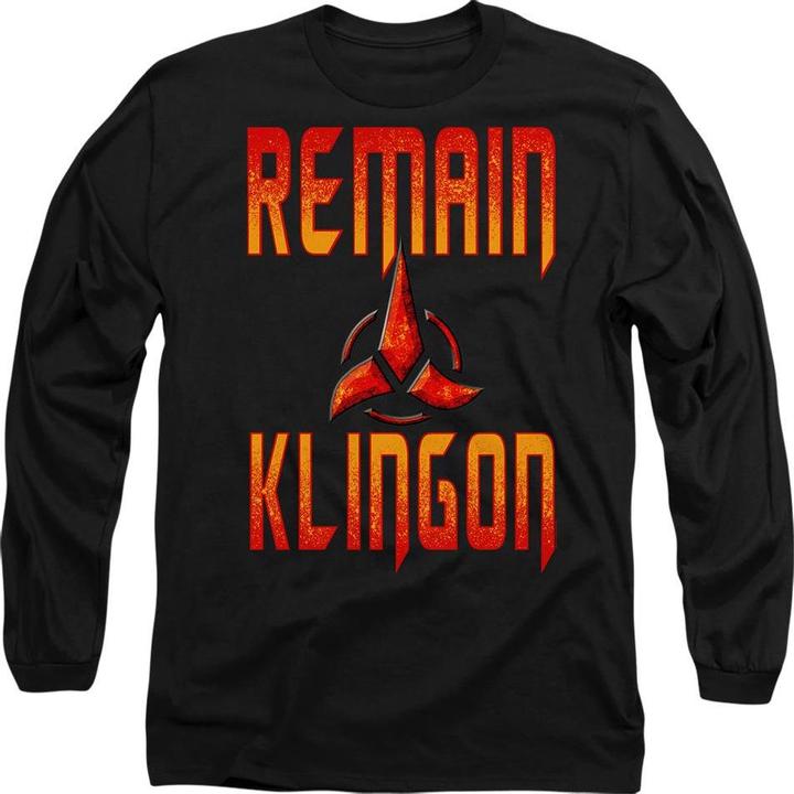 Image du produit Universal Textiles - T-shirt REMAIN KLINGON - Adulte (M)
