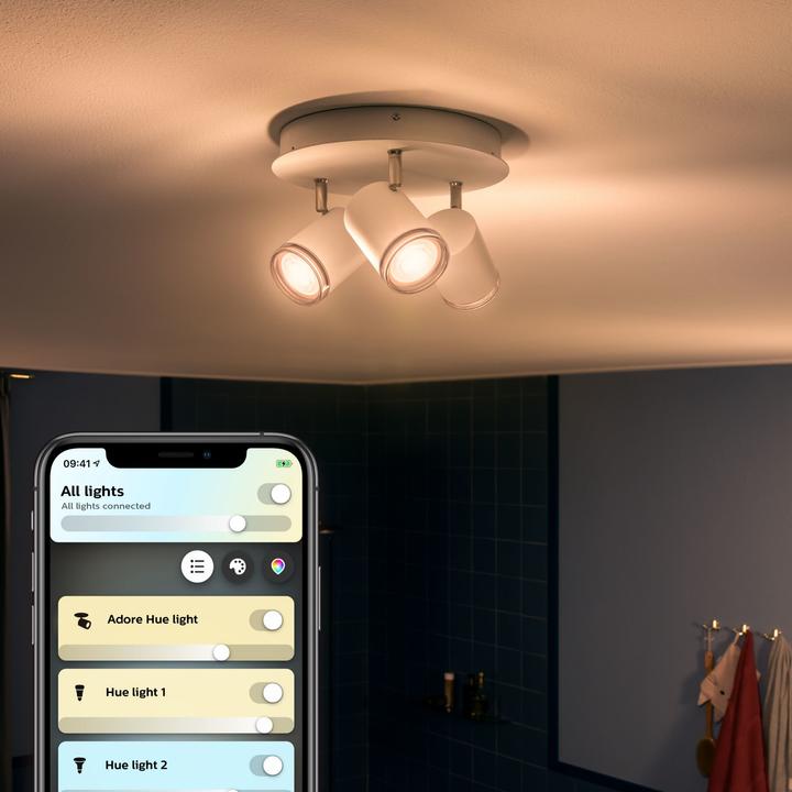 Image du produit Philips Hue Adore Base BT (1050 lm, GU10)