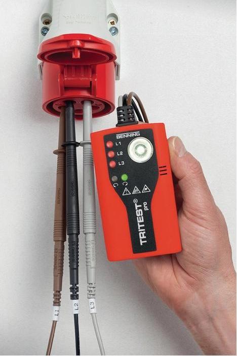 Produktbild Benning TRITEST pro Drefeldrichtungsan (CAT III 300V)