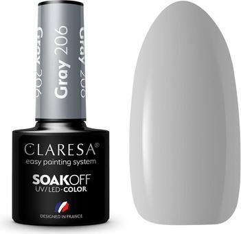Immagine prodotto Claresa Smalto UV LED Collezione Manicure Ibrida Colore Grigio Soak Off 5ml
