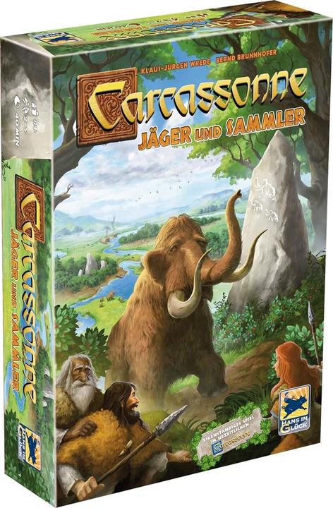 Actual product image Hans im Glück Carcassonne - Hunter and Gatherer (German)